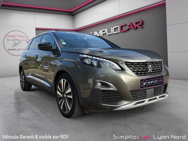 Cliquer pour voir la photo suivante Peugeot 5008 1.5 BlueHDi 130ch SS BVM6 GT Line / came Gris de 2018