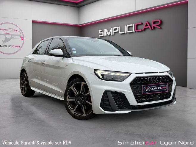 Cliquer pour voir la photo suivante Audi A1 Sportback 40 TFSI 200 ch S tronic 6 S Li Blanc de 2019