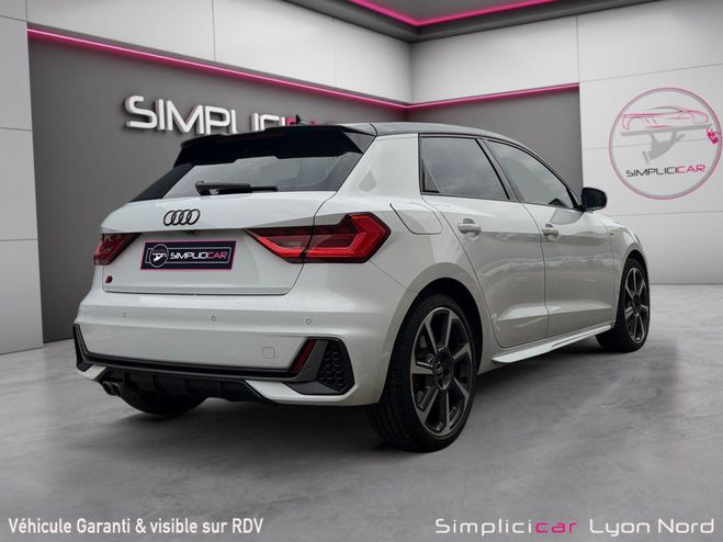 Audi A1 Sportback 40 TFSI 200 ch S tronic 6 S Li Blanc de 2019