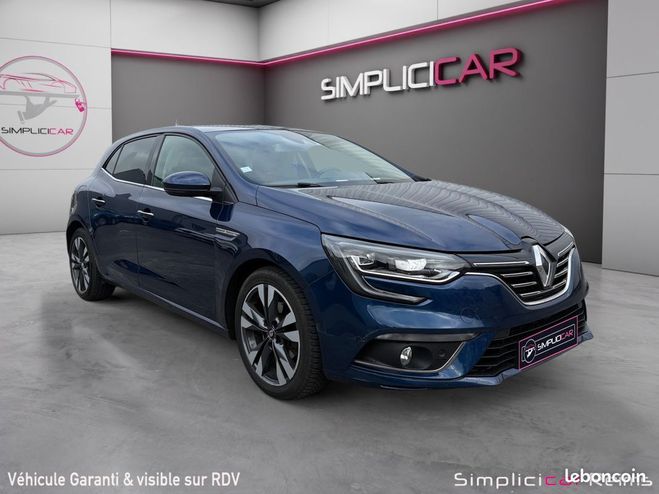 Cliquer pour voir la photo suivante Renault Megane IV BERLINE dCi 110 Energy Intens Bleu de 2018