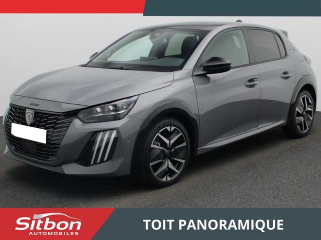 Peugeot 208 1.2i Hybrid 136 e-DCS6 GT CHAINE TOIT PA Gris sellenium de 2024