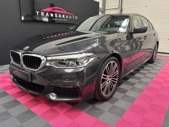 BMW Serie 5 G30 518d 150 ch BVA8 M Sport Gris de 2019
