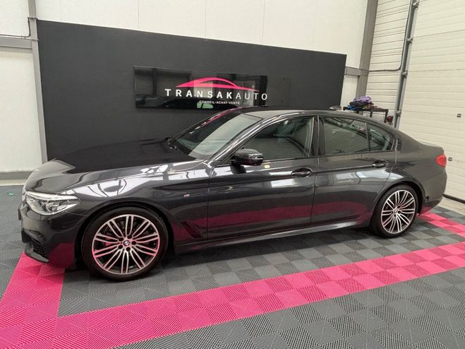 BMW Serie 5 G30 518d 150 ch BVA8 M Sport Gris de 2019