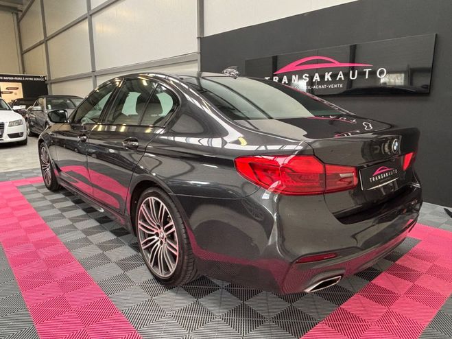 BMW Serie 5 G30 518d 150 ch BVA8 M Sport Gris de 2019