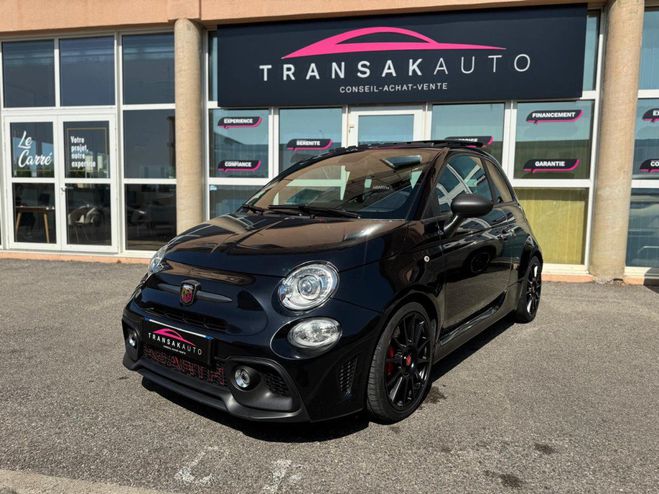 Abarth 595 595C E6D FULL 1.4 Turbo 16V T-Jet 180 ch Noir de 2020