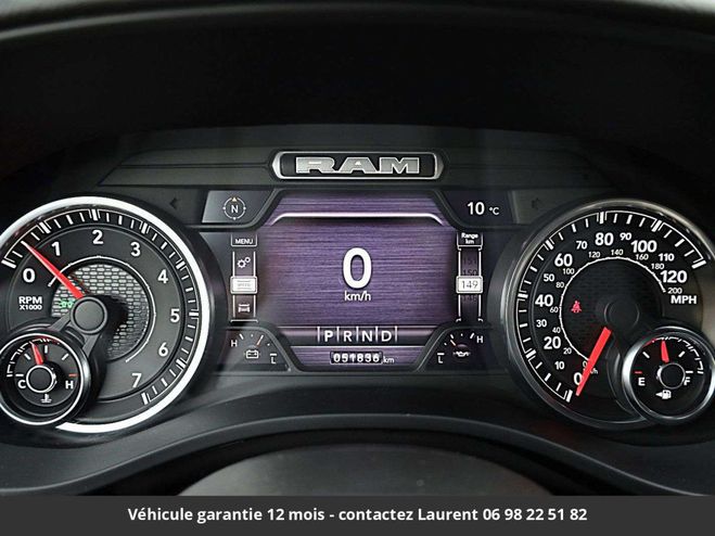 Dodge Ram sport night gpl 12p 5.7l 4x4 tout compri Noir de 2022