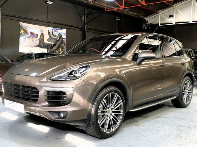 Porsche Cayenne S DIESEL V8 4.2 385CV /PANO/ 21 / 99000K UMBRA METAL de 2015