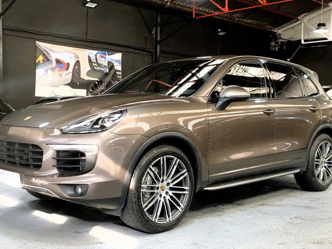Porsche Cayenne S DIESEL V8 4.2 385CV /PANO/ 21 / 99000K UMBRA METAL de 2015