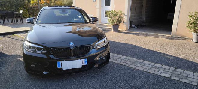 BMW Serie 2 BMW Serie 2 218 M sport garantie BMW jusqu au17/01/2 noir de 2020