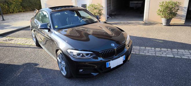 BMW Serie 2 BMW Serie 2 218 M sport garantie BMW jusqu au17/01/2 noir de 2020