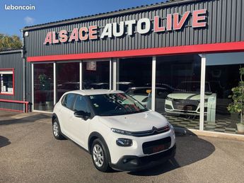  Voir détails -Citroen C3 BLUEHDI 100CH FEEL S&S E6.D-TEMP BVM5 à Eckbolsheim (67)