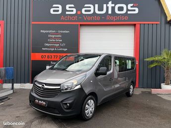  Voir détails -Opel Vivaro Combi L2 1.6 CDTI 125CV BI TURBO LONG 9  à Bischwiller (67)