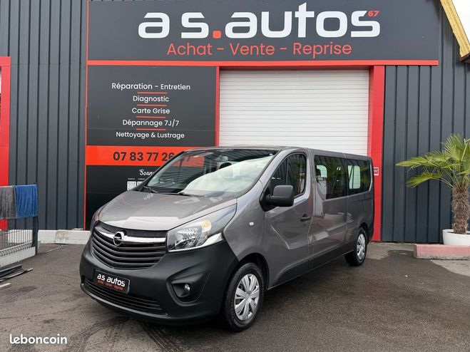 Cliquer pour voir la photo suivante Opel Vivaro Combi L2 1.6 CDTI 125CV BI TURBO LONG 9  Gris de 2017
