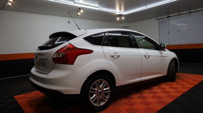 Ford Focus 2.0 TDCI 140CH FAP TITANIUM POWERSHIFT 5 Blanc de 2014