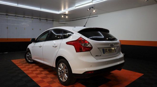 Ford Focus 2.0 TDCI 140CH FAP TITANIUM POWERSHIFT 5 Blanc de 2014