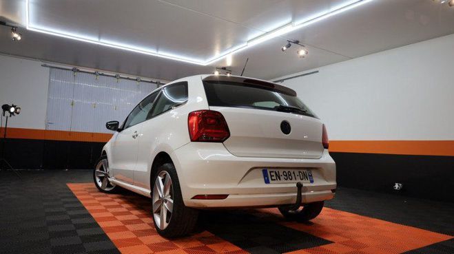 Volkswagen Polo 1.4 TDI 75CH BLUEMOTION TECHNOLOGY TREND Blanc de 2017