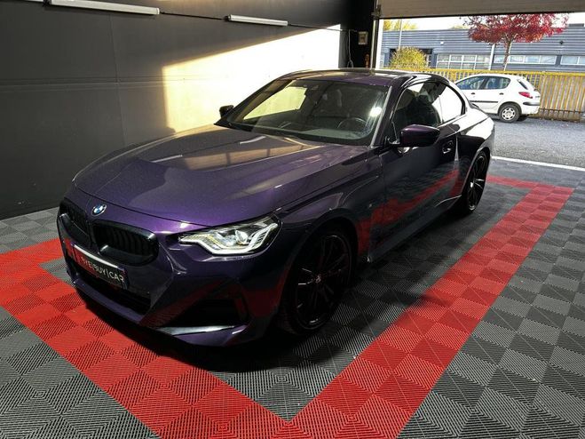 Cliquer pour voir la photo suivante BMW Serie 2 220i Coupé Steptronic8 G42 M Sport 185ch VIOLET METALISÉ de 2023