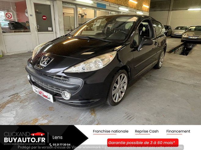 Peugeot 207 1.6 VTI FELINE 120 CH // SEMI CUIR / AND Noir Verni de 2008