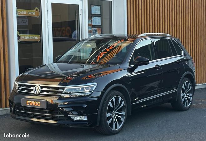 Volkswagen Tiguan 2.0 TDI 150 BLACK R-LINE TOIT OUVRANT    Noir de 2017
