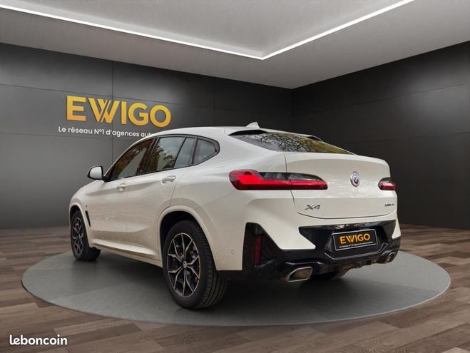 BMW X4 2.0 d 190 m-sport xdrive bva8 garantie 6 Blanc de 2022