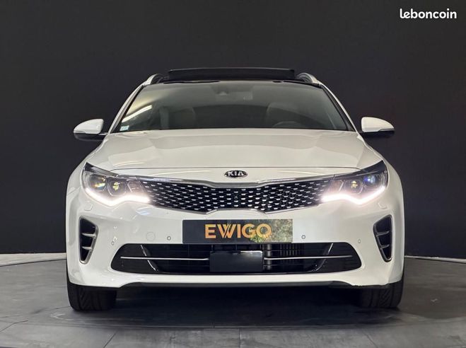 Kia Optima SW 1.7 CRDI 141ch DCT GT-LINE PREMIUM Blanc de 2016