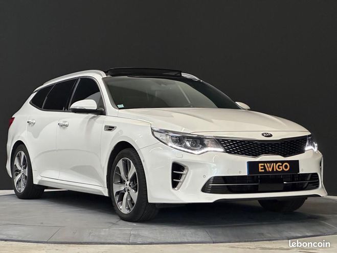 Kia Optima SW 1.7 CRDI 141ch DCT GT-LINE PREMIUM Blanc de 2016