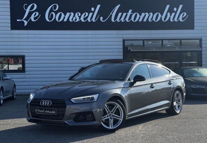Cliquer pour voir la photo suivante Audi A5 Sportback 40 TFSI 190CH S LINE S TRONIC Gris F de 2018