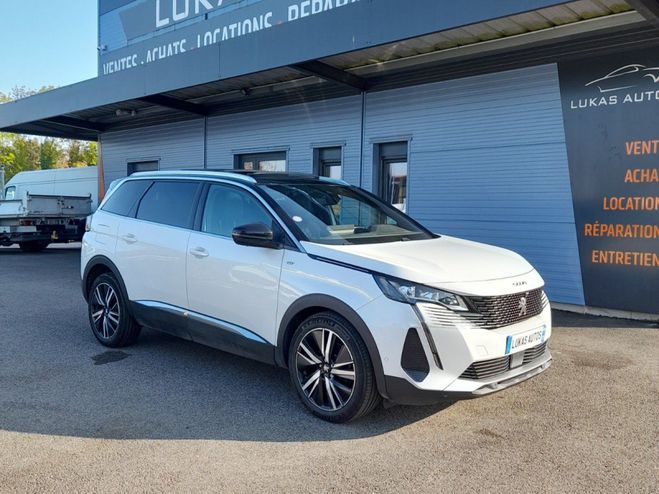 Cliquer pour voir la photo suivante Peugeot 5008 PureTech 180ch SS EAT8 GT TOIT OUVRANT+ Blanc de 2022