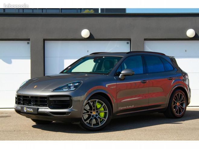 Porsche Cayenne TURBO S E-HYBRID | PANO PDLS+ CAMERA 360 Gris de 2019