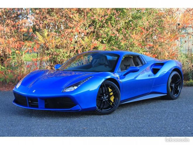 Ferrari 488 Ferrari 488 Spider | BLU CORSA TORTORA CARBON LIFT Bleu de 2016
