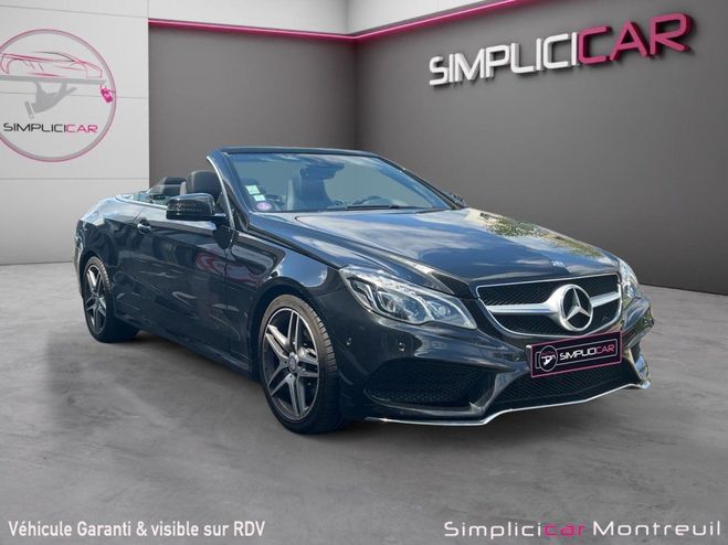 Cliquer pour voir la photo suivante Mercedes Classe E CABRIOLET 250 Fascination A/facination/4 Noir de 2014