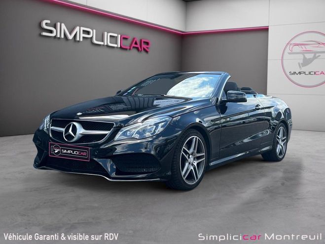 Mercedes Classe E CABRIOLET 250 Fascination A/facination/4 Noir de 2014