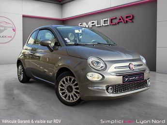  Voir détails -Fiat 500 SERIE 6 EURO 6D 1.2 69 ch Eco Pack Loung à Genay (69)