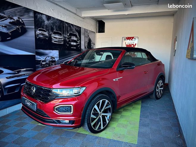 Volkswagen T Roc Volkswagen T Roc (2) cabriolet 1.5 tsi evo 150 r-line dsg Rouge de 2021