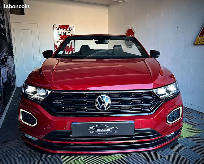 Volkswagen T Roc Volkswagen T Roc (2) cabriolet 1.5 tsi evo 150 r-line dsg Rouge de 2021