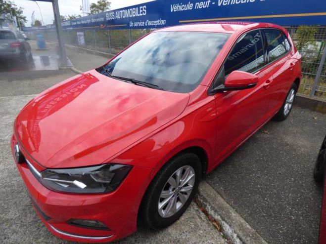 Volkswagen Polo 1.6 TDI 95 ch S&S BVM5 HIGHLINE Rouge Flash de 2018
