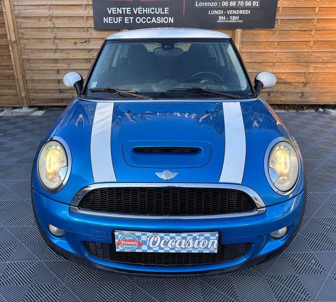 Mini Cooper S 1.6i 175ch Bleu Mtallis de 2007
