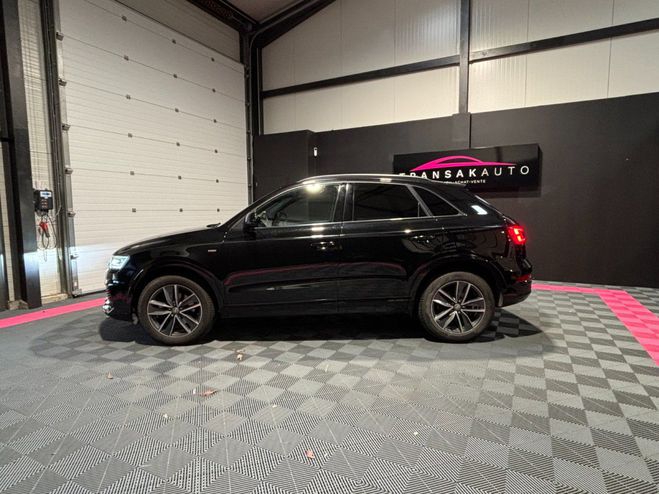 Audi Q3 2.0 TDI 184 ch S tronic 7 Quattro S line Noir de 2018
