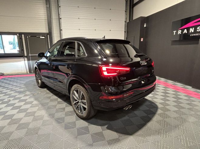 Audi Q3 2.0 TDI 184 ch S tronic 7 Quattro S line Noir de 2018