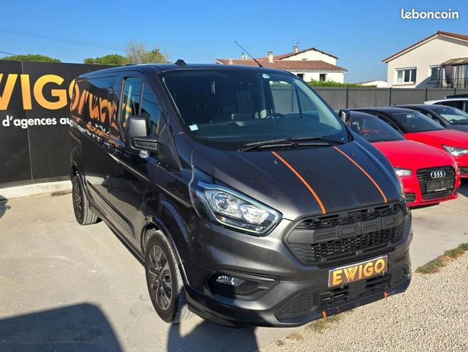 Ford Custom SPORT 320 2.0 ECOBLUE 185CH L1H1 CABINE  Gris de 2020