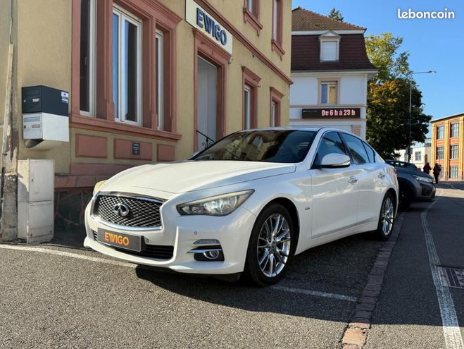 Infiniti Q50 2.2 D 170 BVA-CAMERA DE RECUL-GARANTIE 6 Blanc de 2014