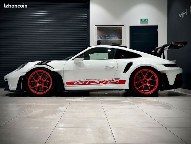 Porsche 911 992 GT3 RS PACK WEISSACH CARBONE 4.0i 52 Blanc de 2023