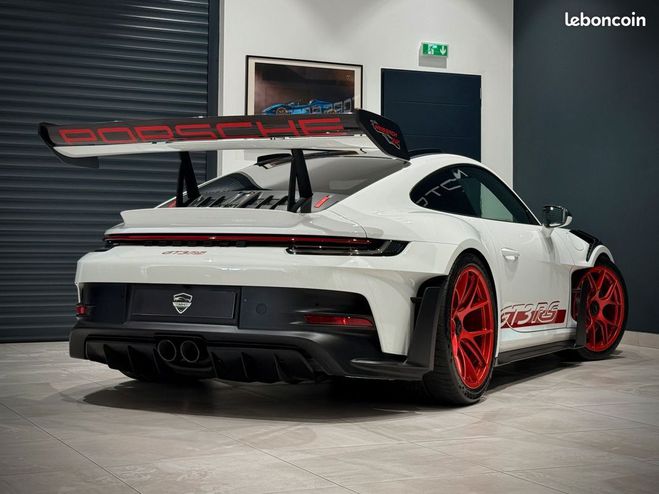 Porsche 911 992 GT3 RS PACK WEISSACH CARBONE 4.0i 52 Blanc de 2023