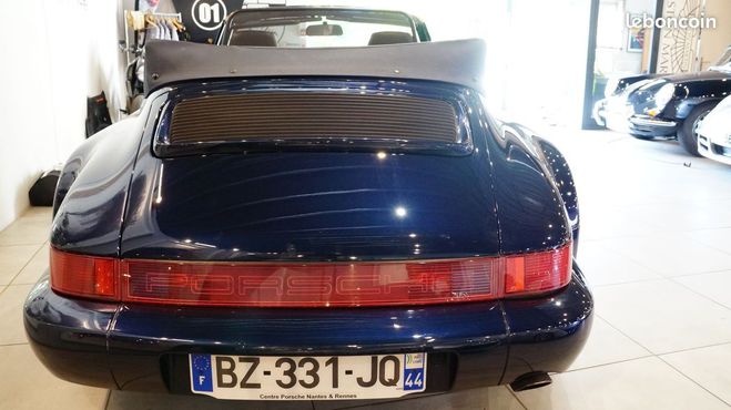 Porsche 911 Porsche 911 964 Turbo Look Usine TLU ou WTL, Avril 1 Bleu de 1992