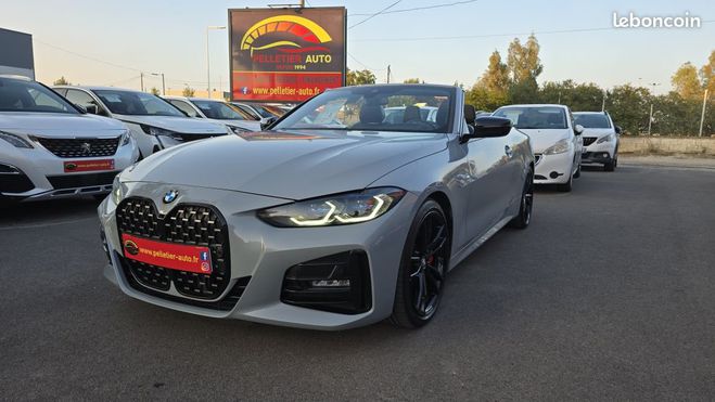 BMW Serie 4 Cab 430d 286 ch BVA8 M Sport Gris de 2022