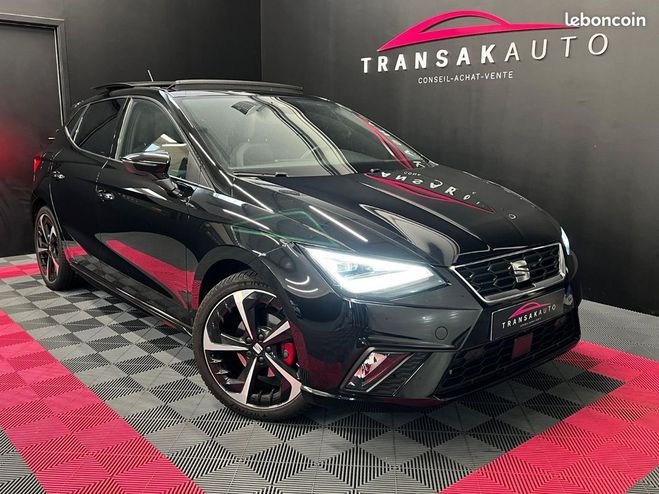 Cliquer pour voir la photo suivante Seat Ibiza 1.0 EcoTSI 110 ch S-S DSG7 FR Xclusive O Noir de 2022