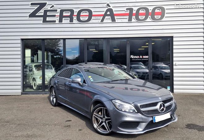 Cliquer pour voir la photo suivante Mercedes Classe CLS Classe 350D 3.0 4-MATIC Pack AMG Gris de 2015
