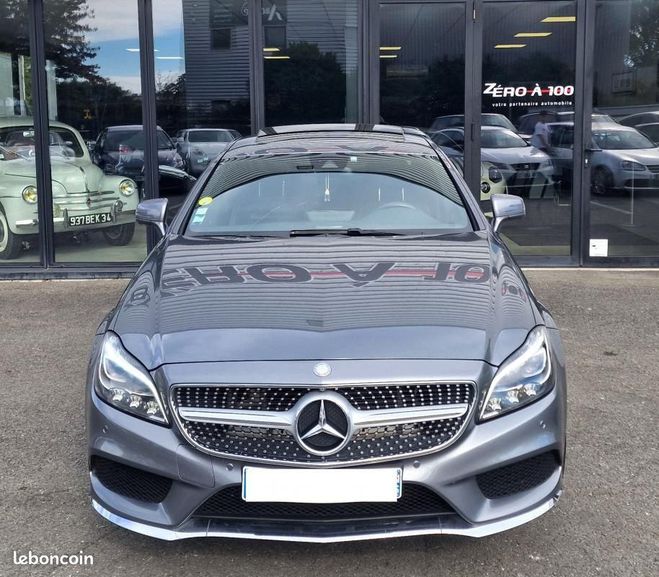 Mercedes Classe CLS Mercedes Classe CLS Classe 350D 3.0 4-MATIC Pack AMG Gris de 2015