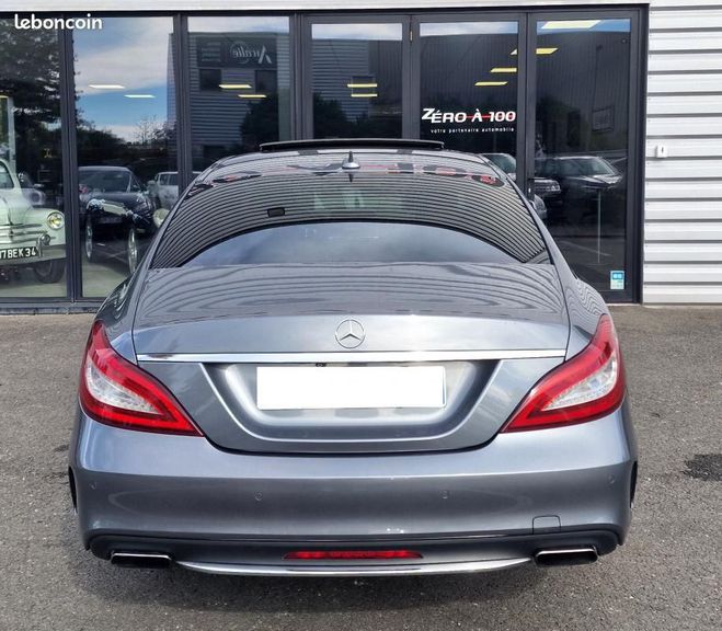 Mercedes Classe CLS Mercedes Classe CLS Classe 350D 3.0 4-MATIC Pack AMG Gris de 2015