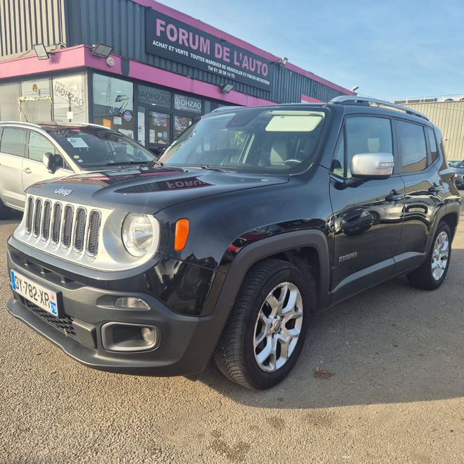 Cliquer pour voir la photo suivante Jeep Renegade 1.4 MULTIAIR S&S 140 LIMITED ADVANCED TE Noir de 2016